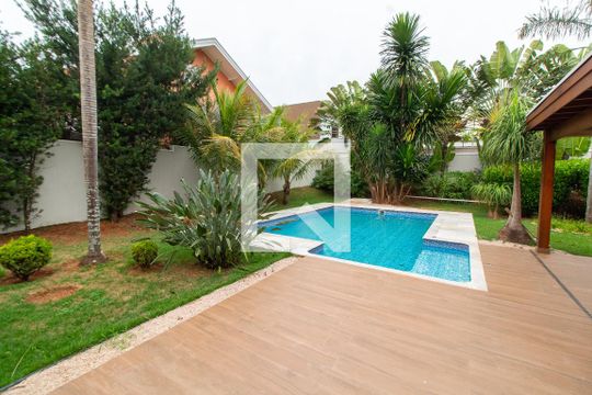 Área Externa de casa de condomínio para alugar com 4 quartos, 350m² em Bosque das Palmeiras, Campinas