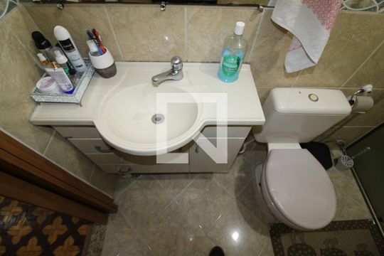 Banheiro da Suíte de casa à venda com 3 quartos, 165m² em Vila Nova Cachoeirinha, São Paulo