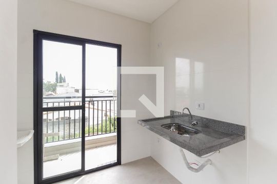 Cozinha de apartamento à venda com 2 quartos, 51m² em Parque Cruzeiro do Sul, São Paulo