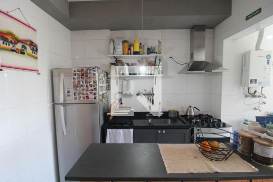 Cozinha de apartamento à venda com 2 quartos, 54m² em Lauzane Paulista, São Paulo