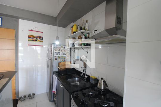 Cozinha de apartamento à venda com 2 quartos, 54m² em Lauzane Paulista, São Paulo