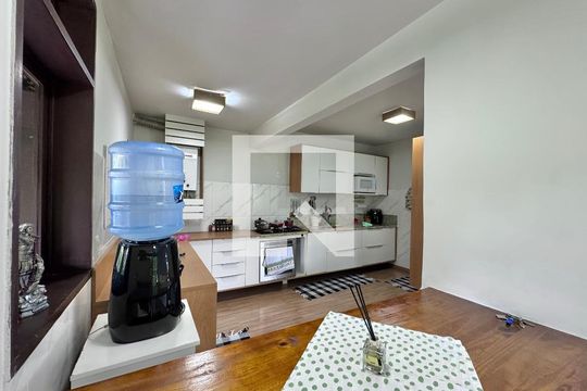 Cozinha de casa de condomínio à venda com 3 quartos, 140m² em Vargem Grande, Rio de Janeiro