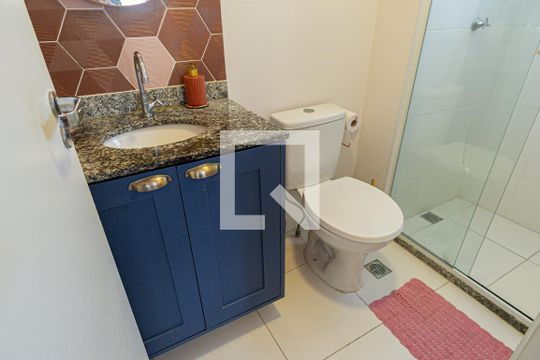 Banheiro de kitnet/studio à venda com 1 quarto, 25m² em Consolação, São Paulo