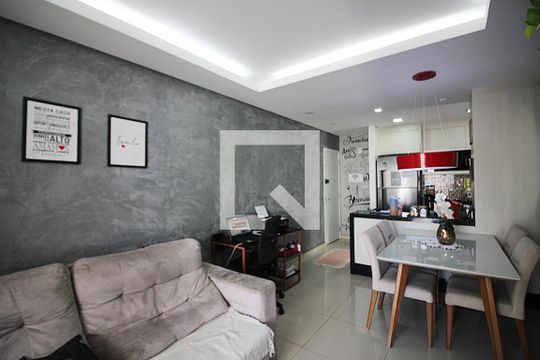 Sala de apartamento à venda com 3 quartos, 80m² em Rudge Ramos, São Bernardo do Campo