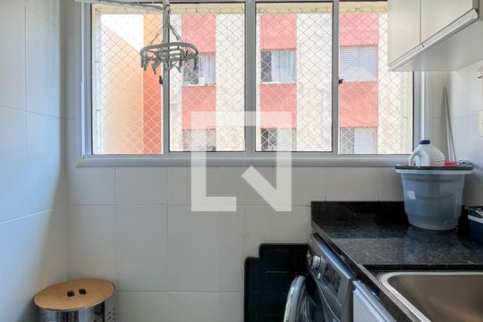 Área de Serviço de apartamento à venda com 2 quartos, 64m² em Vila Pereira Barreto, São Paulo
