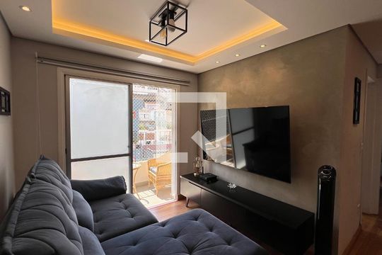 Sala de TV de apartamento para alugar com 2 quartos, 57m² em Vila Madalena, São Paulo
