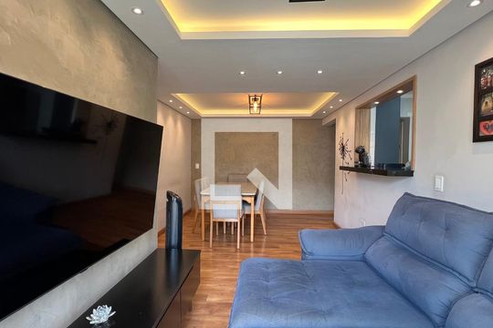 Sala de TV de apartamento para alugar com 2 quartos, 57m² em Vila Madalena, São Paulo