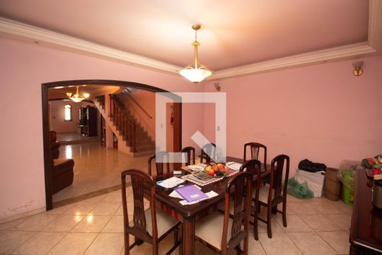 Sala de Jantar de casa à venda com 5 quartos, 510m² em Vila Nilo, São Paulo