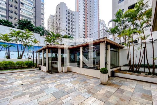 Área comum de apartamento à venda com 3 quartos, 130m² em Vila Regente Feijó, São Paulo