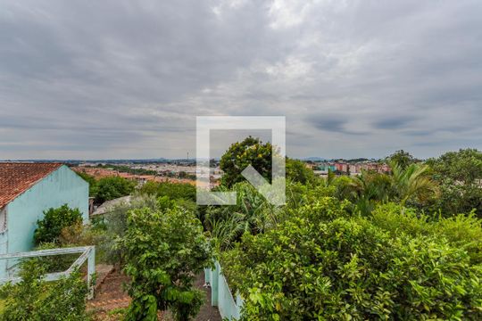 Vista da Sala de casa à venda com 3 quartos, 172m² em Parque Santa Fé, Porto Alegre