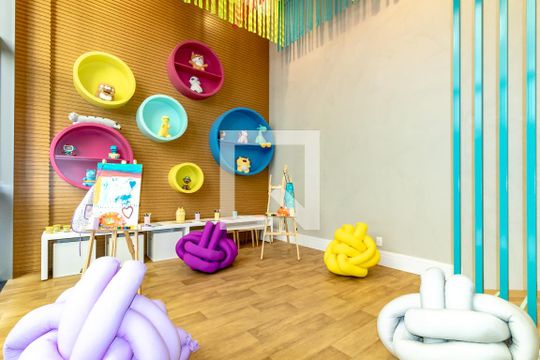 Área comum - Brinquedoteca de apartamento à venda com 3 quartos, 181m² em Vila Nova Conceição, São Paulo