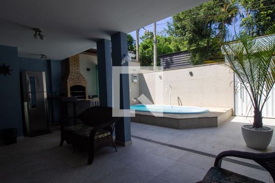 Área comum - de casa de condomínio à venda com 3 quartos, 150m² em Vargem Pequena, Rio de Janeiro
