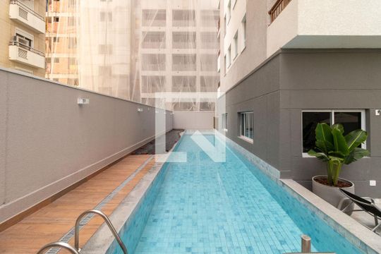 Área comum - Piscina de apartamento à venda com 1 quarto, 27m² em Perdizes, São Paulo