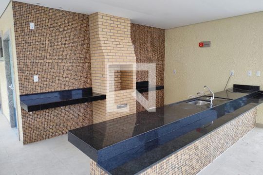 Área comum - Churrasqueira de apartamento para alugar com 2 quartos, 457m² em Alcantara, São Gonçalo