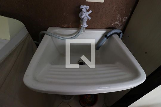 Área de Serviço - Tanque de apartamento à venda com 3 quartos, 152m² em Vila Curuçá, Santo André