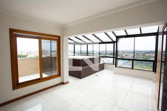 Sala de apartamento para alugar com 3 quartos, 400m² em Marechal Rondon, Canoas