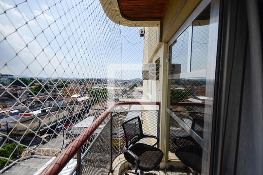 Varanda da Sala de apartamento para alugar com 3 quartos, 92m² em São Francisco Xavier, Rio de Janeiro