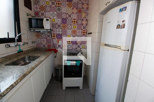 Cozinha de apartamento à venda com 1 quarto, 50m² em Morumbi, São Paulo