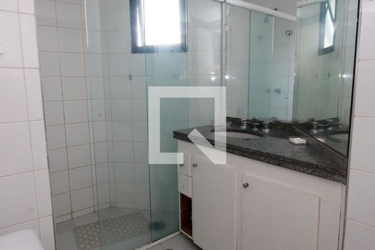Banheiro de apartamento à venda com 1 quarto, 50m² em Morumbi, São Paulo