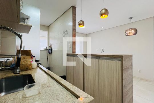 Cozinha/Área de Serviço de apartamento à venda com 2 quartos, 72m² em Vila Antonieta, Guarulhos