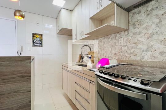 Cozinha/Área de Serviço de apartamento à venda com 2 quartos, 72m² em Vila Antonieta, Guarulhos