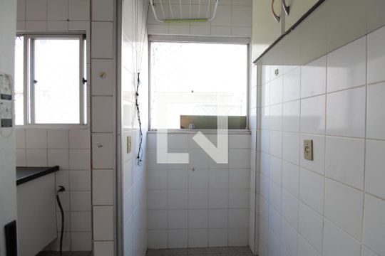 Cozinha e Área de Serviço de apartamento à venda com 3 quartos, 63m² em Dona Clara, Belo Horizonte