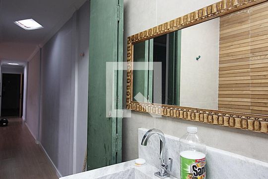 Banheiro Social de apartamento à venda com 2 quartos, 68m² em Chácara Rialto, São Bernardo do Campo
