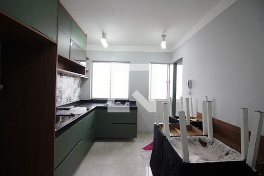 Cozinha  de apartamento à venda com 2 quartos, 68m² em Chácara Rialto, São Bernardo do Campo