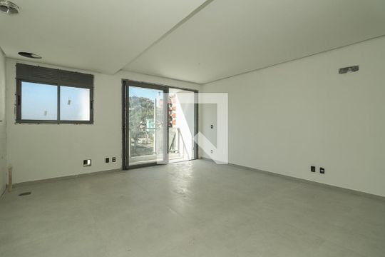 Sala / Cozinha de apartamento à venda com 2 quartos, 102m² em Chácara das Pedras, Porto Alegre