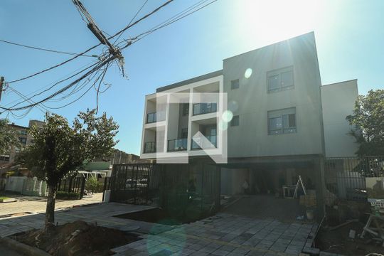 Fachada de apartamento à venda com 2 quartos, 102m² em Chácara das Pedras, Porto Alegre