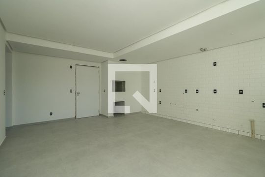 Sala / Cozinha de apartamento à venda com 2 quartos, 102m² em Chácara das Pedras, Porto Alegre