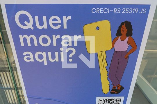 Placa  de apartamento à venda com 2 quartos, 146m² em Chácara das Pedras, Porto Alegre