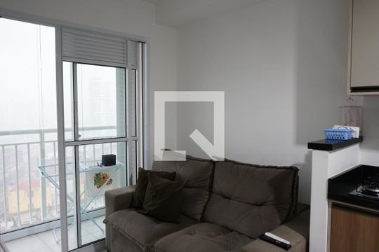 Sala de apartamento à venda com 1 quarto, 28m² em Belenzinho, São Paulo