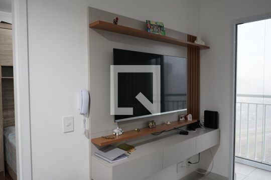 Sala de apartamento à venda com 1 quarto, 28m² em Belenzinho, São Paulo
