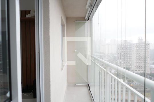 Sacada Sala de apartamento à venda com 1 quarto, 28m² em Belenzinho, São Paulo