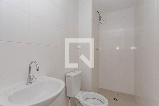 Banheiro de apartamento para alugar com 1 quarto, 25m² em Sacoma, São Paulo