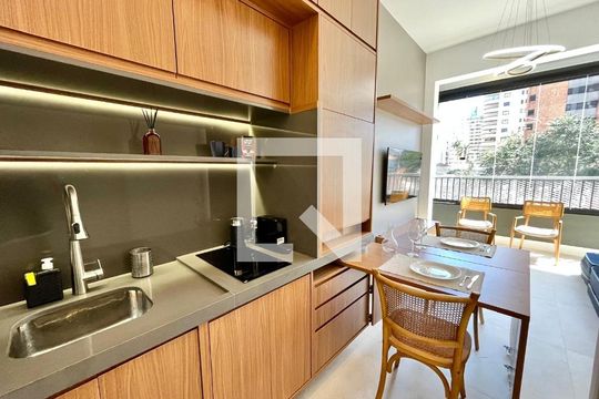 Studio de apartamento à venda com 1 quarto, 34m² em Pinheiros, São Paulo