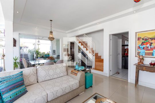 Sala de apartamento à venda com 3 quartos, 169m² em Santo Amaro, São Paulo
