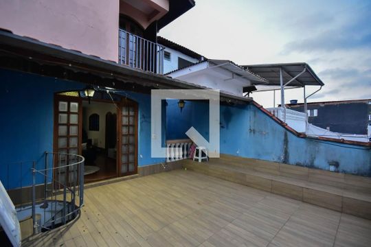 Varanda da Sala de casa para alugar com 3 quartos, 250m² em Jardim Rosa Maria, São Paulo