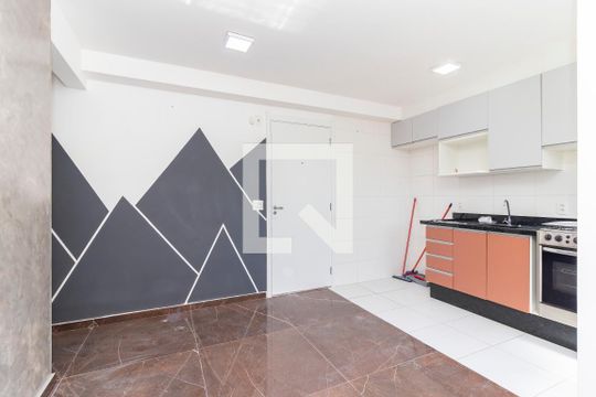 Sala de apartamento para alugar com 2 quartos, 42m² em Jardim Helian, São Paulo