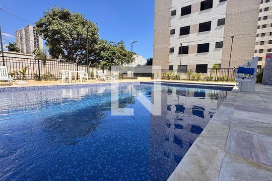 Área comum - Piscina de apartamento para alugar com 2 quartos, 43m² em Jardim Ibirapuera, Campinas