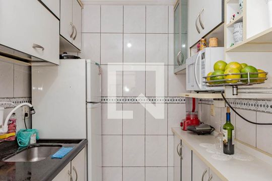 Cozinha de apartamento à venda com 2 quartos, 52m² em Ipiranga, São Paulo