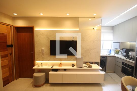 Sala / Cozinha de apartamento para alugar com 2 quartos, 48m² em Tucuruvi, São Paulo