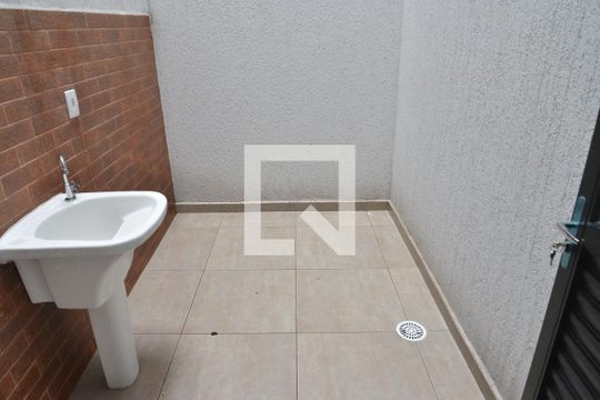Área de Serviço de apartamento à venda com 2 quartos, 43m² em Vila América, Santo André