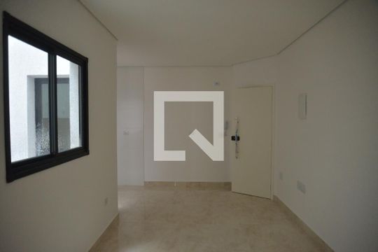 Sala/Cozinha de apartamento à venda com 2 quartos, 45m² em Vila América, Santo André