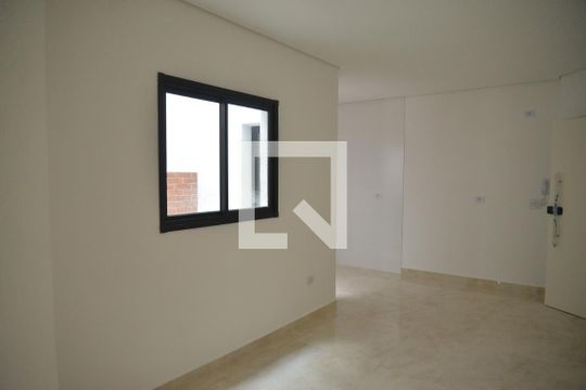 Sala/Cozinha de apartamento à venda com 2 quartos, 45m² em Vila América, Santo André