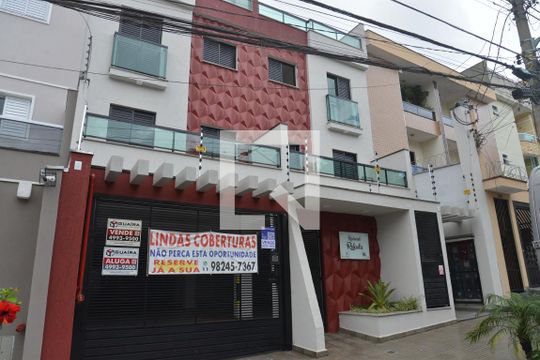 Fachada de apartamento à venda com 2 quartos, 84m² em Vila América, Santo André