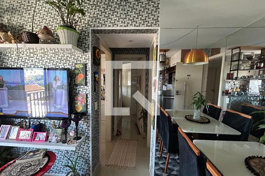 Corredor de apartamento à venda com 2 quartos, 46m² em Maria da Graça, Rio de Janeiro