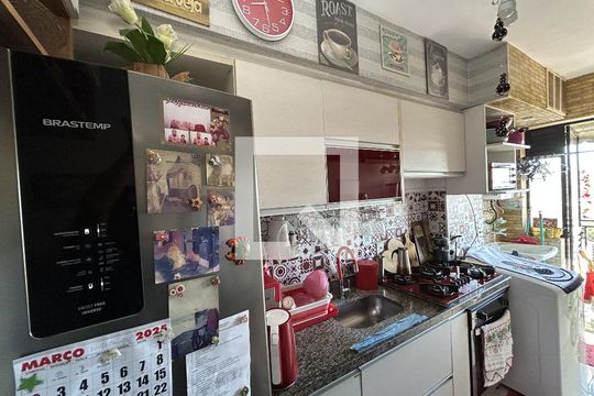 Cozinha de apartamento à venda com 2 quartos, 46m² em Maria da Graça, Rio de Janeiro