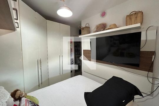 Suíte de apartamento à venda com 2 quartos, 46m² em Maria da Graça, Rio de Janeiro